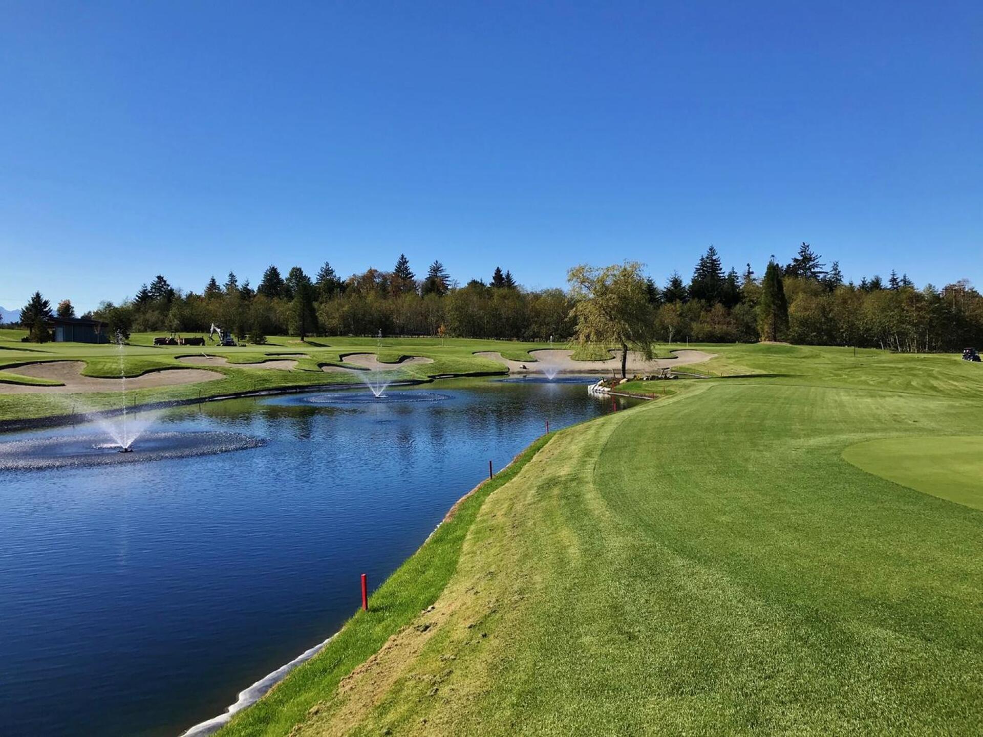 Hole 15. (Photo submitted by JasonDeeganGA on 10/18/2018)