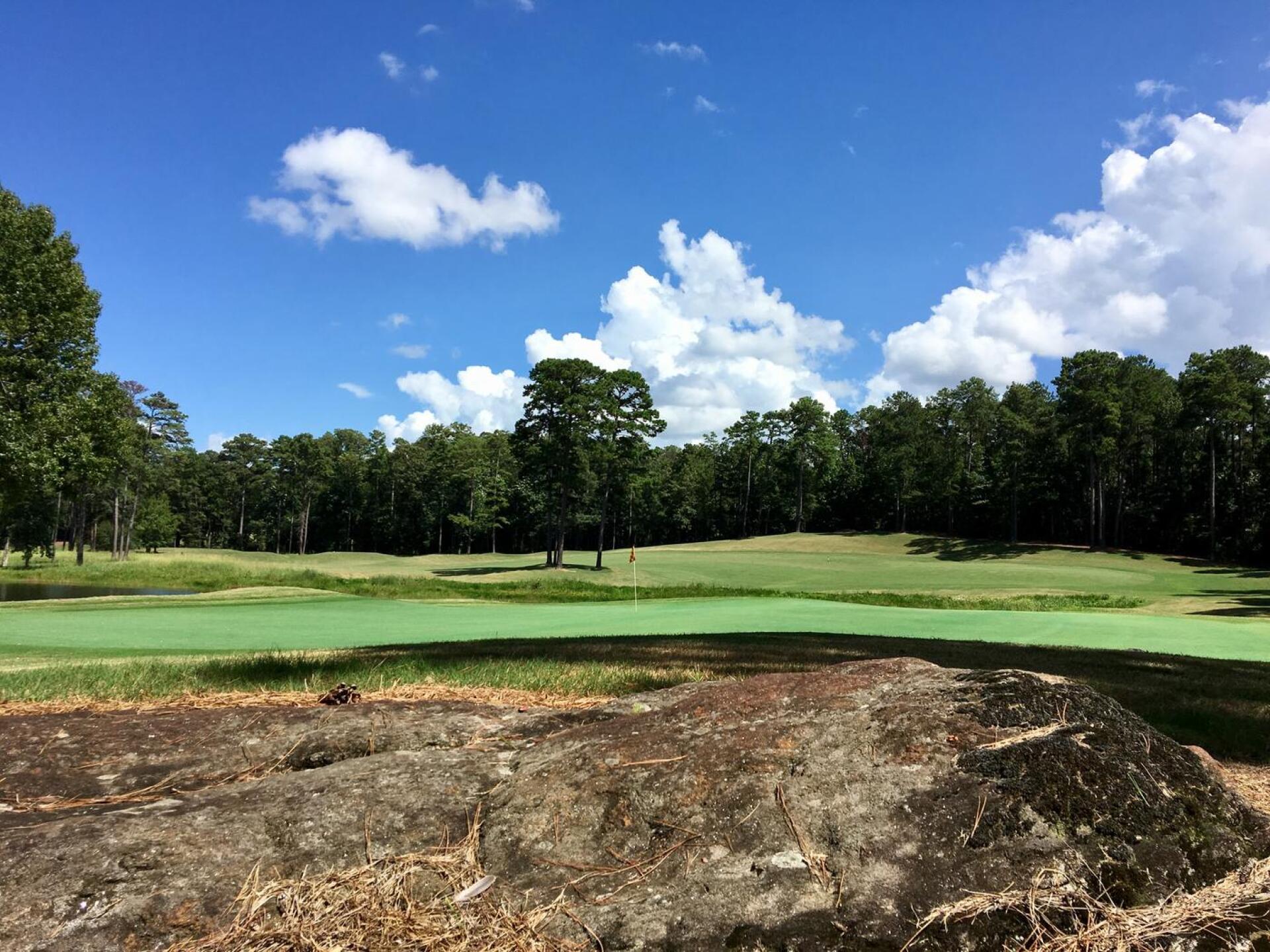 From behind par-4 16th green, Lake Course (Photo submitted by BrandonWebb on 08/17/2017)