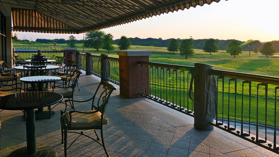 White Clay Creek C.C. - clubhouse patio