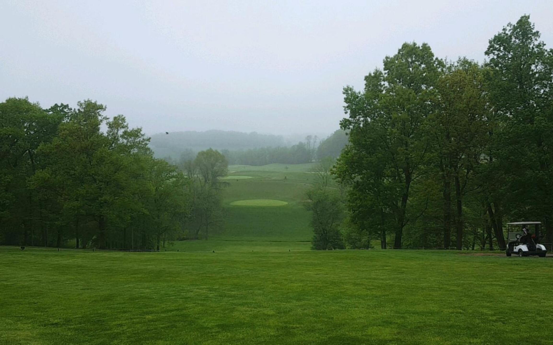 Hole 7, Par 5; View from Fairway to Green -One of the best views on the course! (Photo submitted by golfmandude on 05/14/2018)