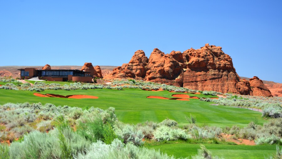 Sand Hollow - Championship golf course - 18th