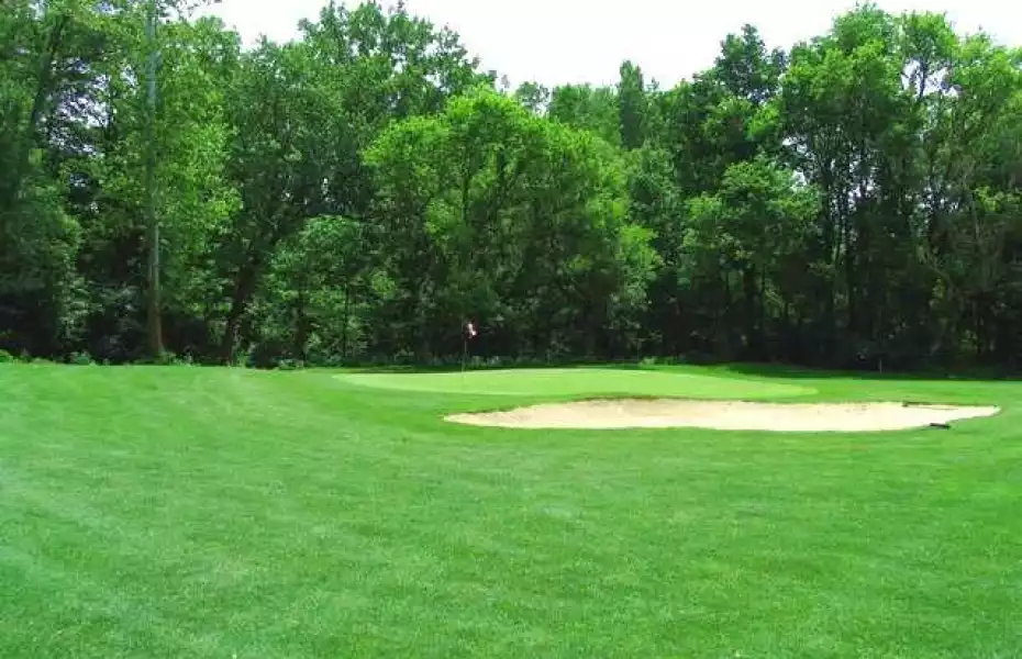 River Cliff GC: 8th green