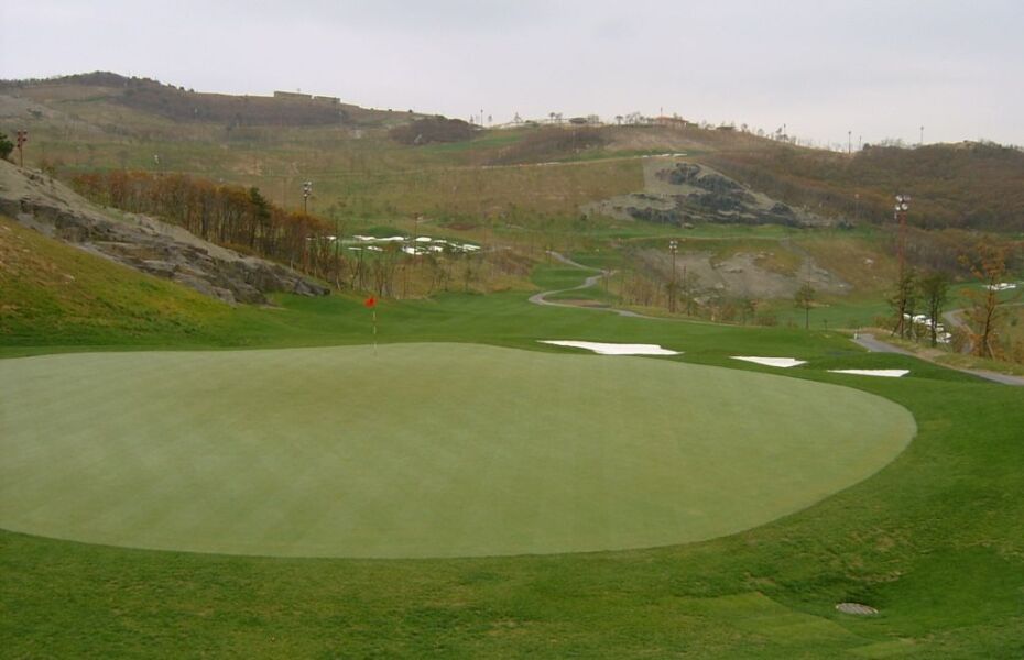 Eden Valley Country Club in Yangsan, Gyeongsangnamdo, South Korea