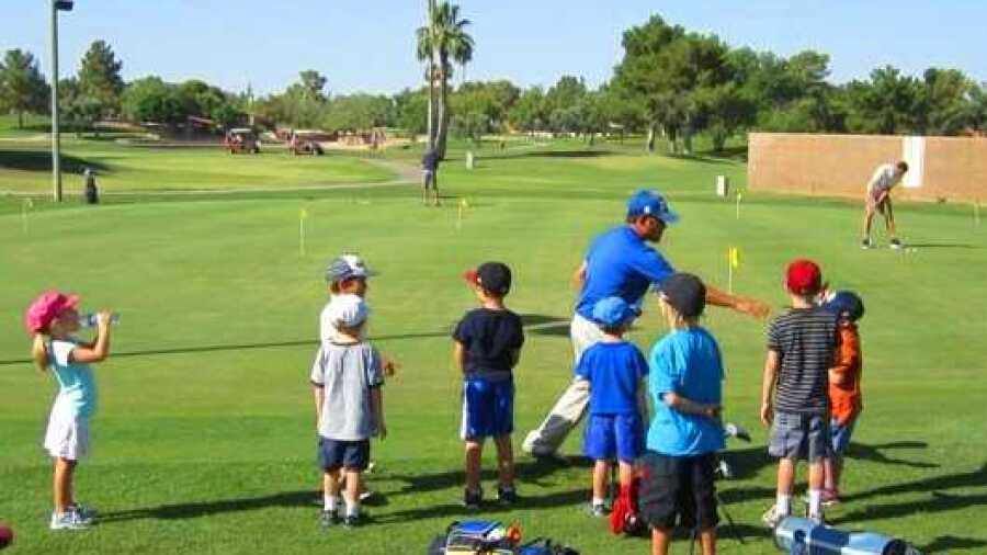 Dobson Ranch GC: Practice area