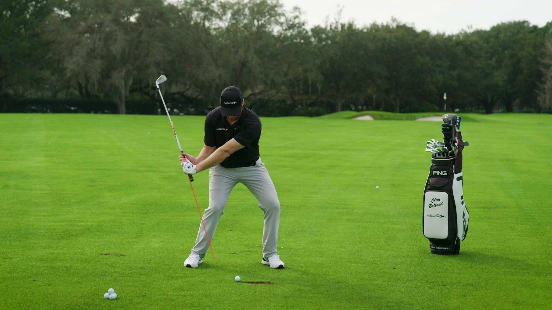 'Stick Behind Ball' Lag Drill