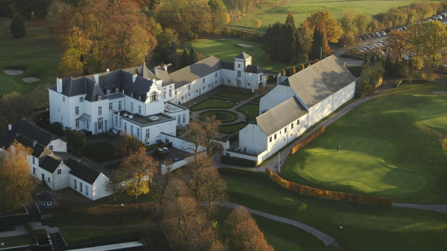 Chateau de la Tournette GC: Aerial view