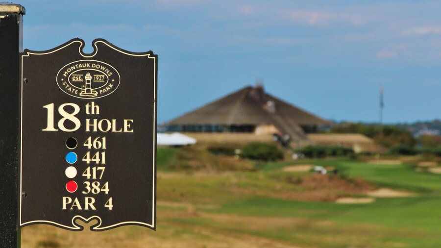 Montauk Downs State Park Golf Course - hole 18
