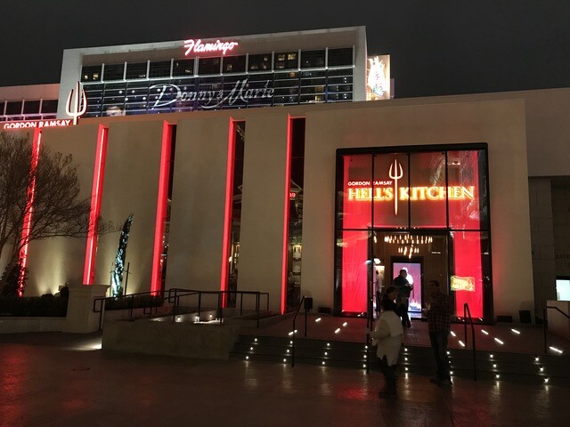 The new Hell's Kitchen at Caesars Palace in Las Vegas