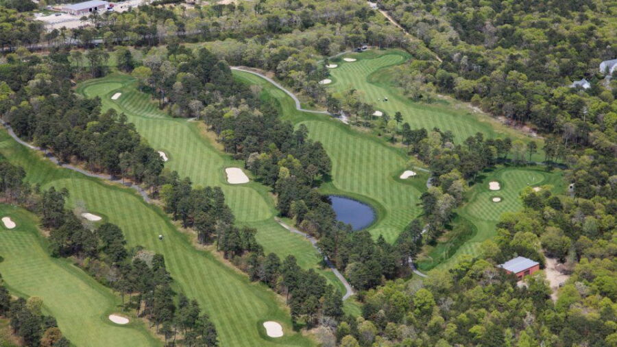 Captains GC: Aerial view