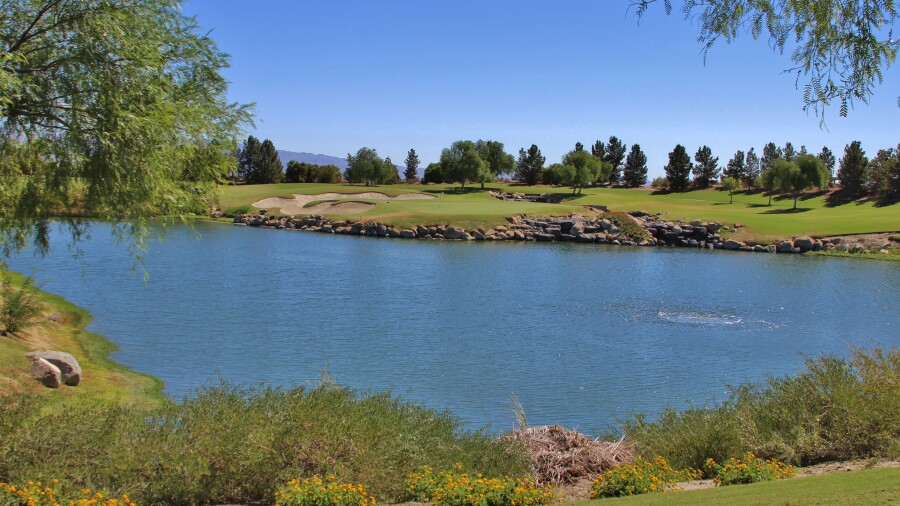 Classic Club golf course - hole 12