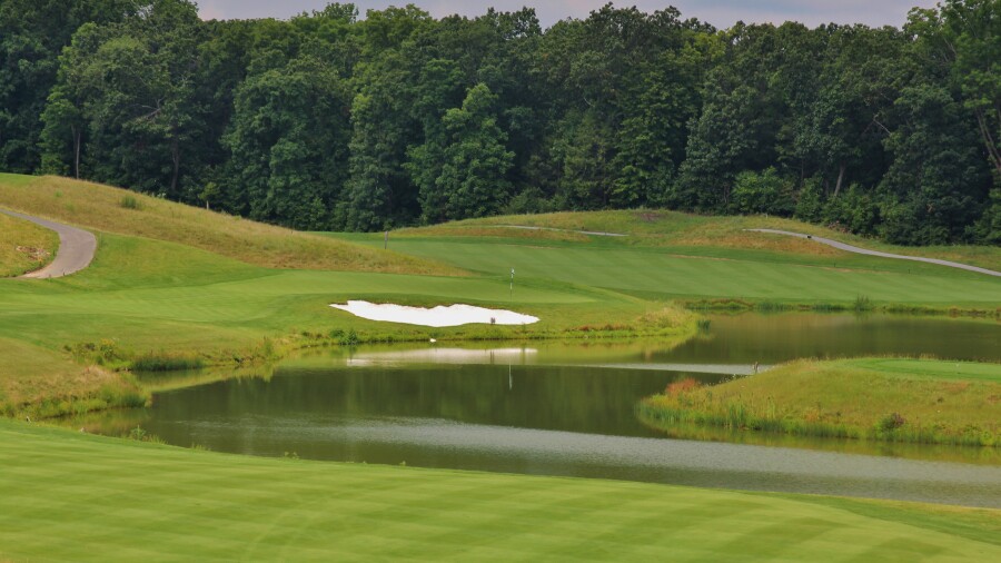 Ballyowen Golf Club at Crystal Springs Golf Resort - hole 7