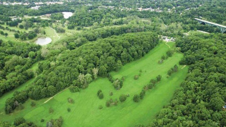 Little Met GC: Aerial view
