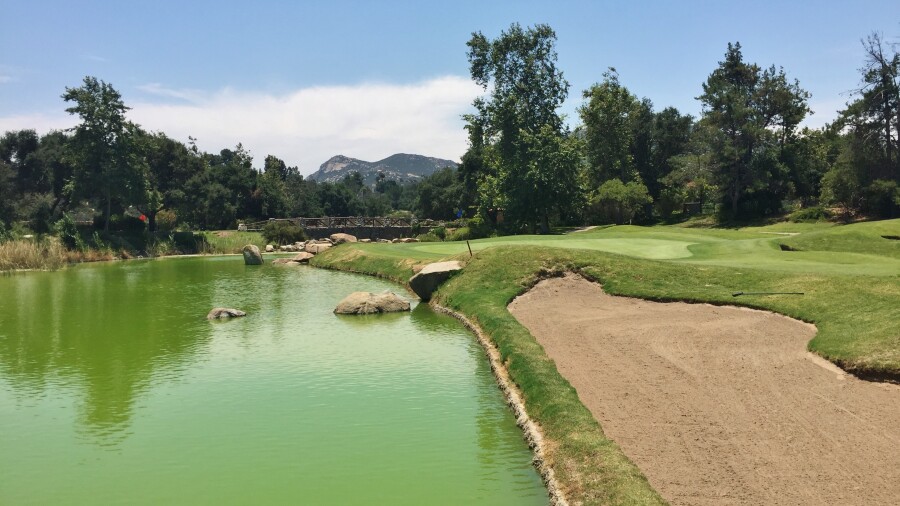 Mt. Woodson Golf Course - hole 7