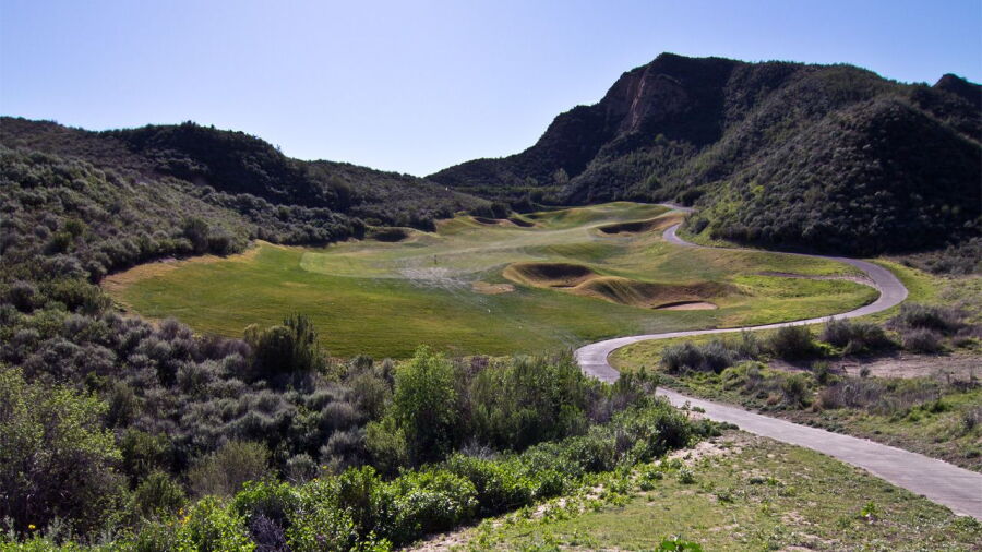 Sky Course at Lost Canyons Golf Club - 16th hole
