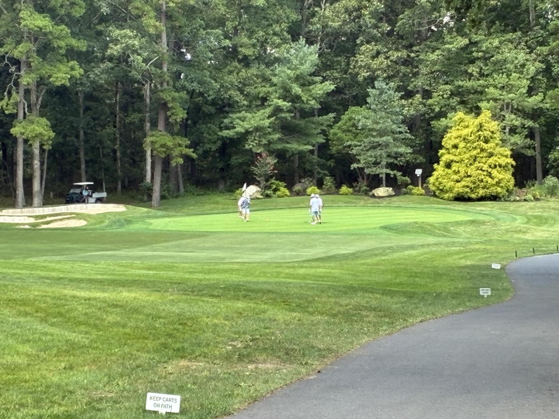 Waiting on a Par 3 the clear. (Photo submitted by u314159418108 on 08/19/2026)
