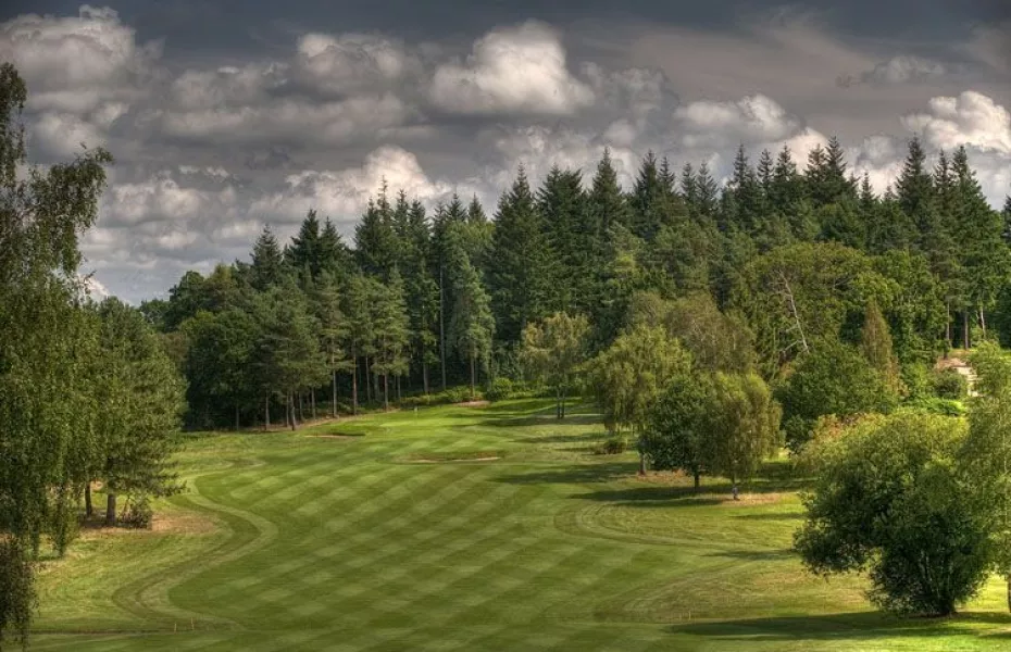  6th green on the Bernard Hunt Course