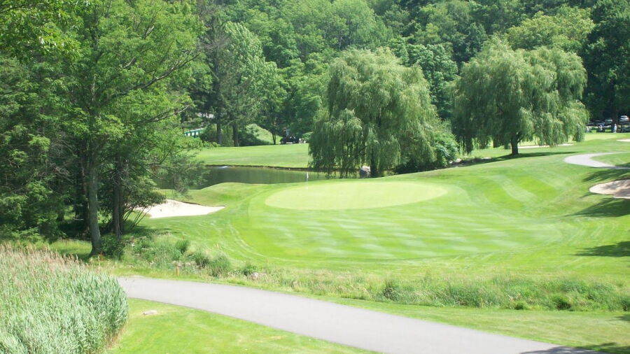 Buck Hill Falls GC - White: #9