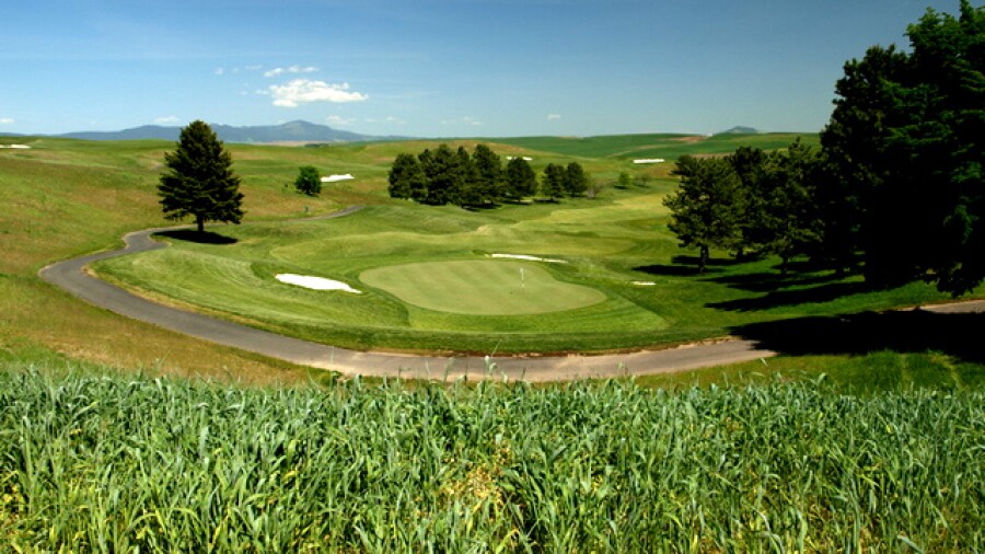 Palouse Ridge Golf Club - hole 18