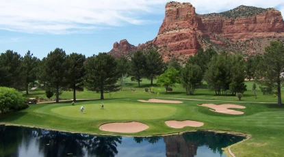 Oakcreek Country Club - Hole #4 green