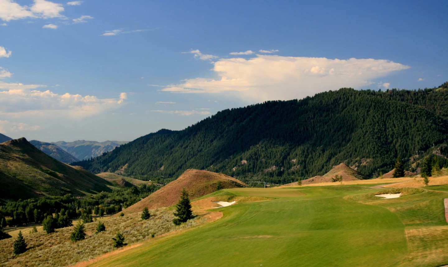 Sun Valley Resort- White Clouds golf course - hole 4