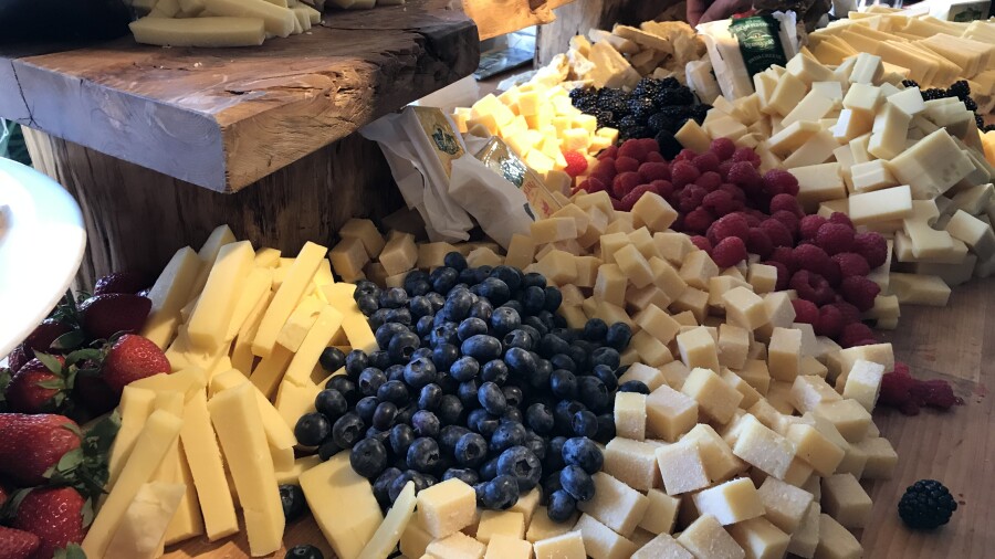 Pebble Beach Food & Wine - cheese