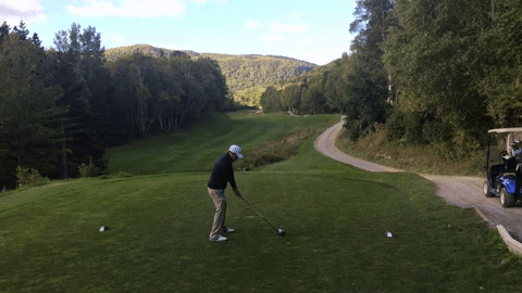 Highlands Links - Killiekrankie tee shot