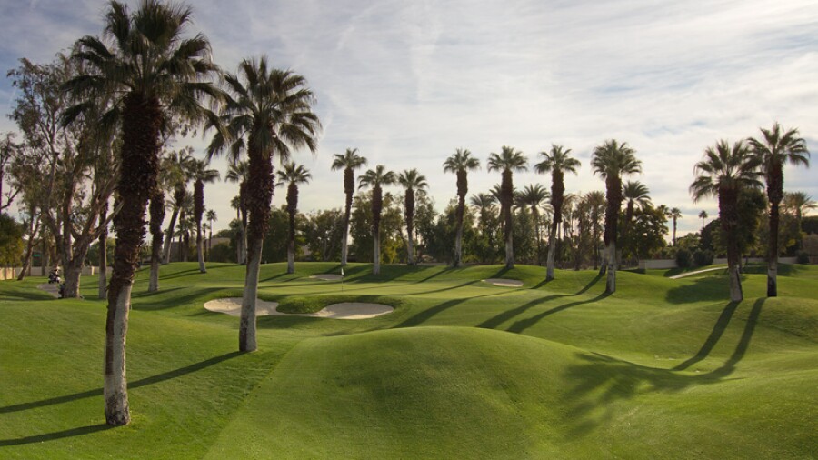 JW Marriott Desert Springs - Palm GC - hole 4