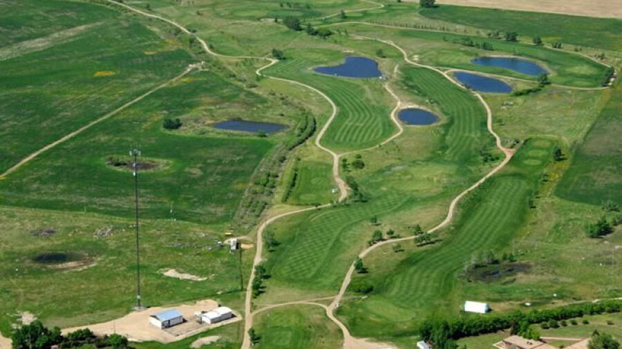 Kerrobert GC: Aerial view