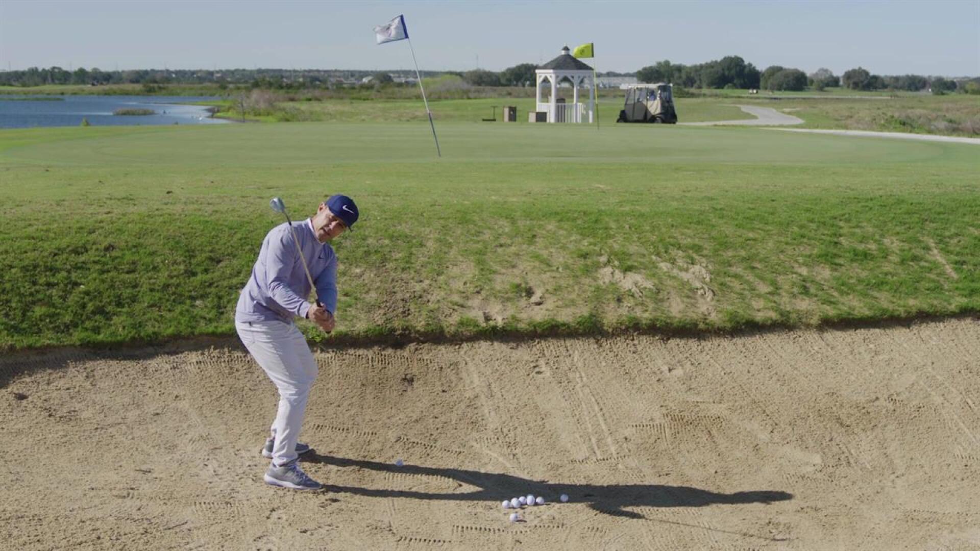 High, Soft Bunker Shots