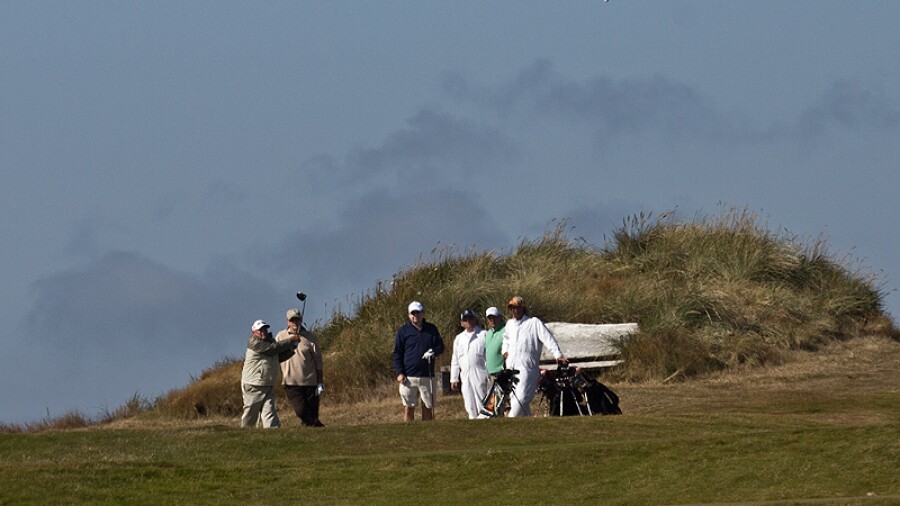 Bandon Dunes golf course - 16th tee