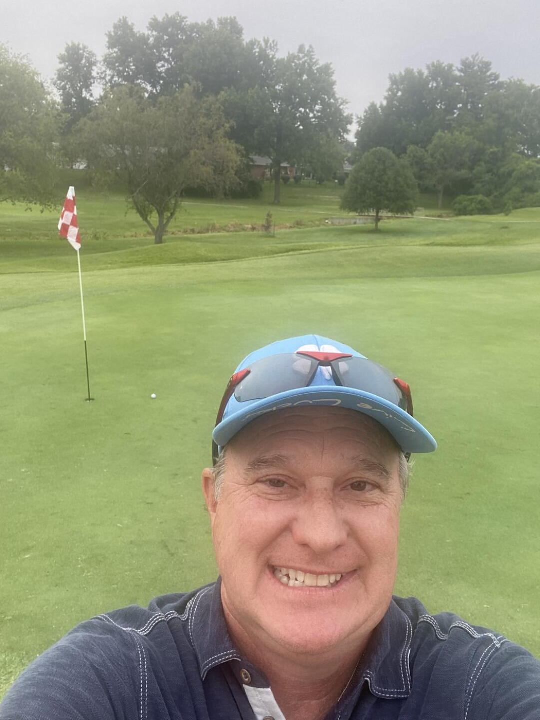 Almost hole in one on number 9. (Photo submitted by wpotthoff314 on 07/25/2024)
