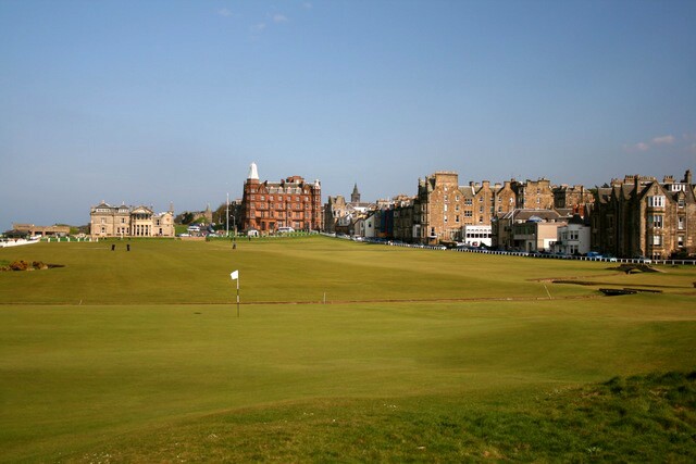 The Old Course in St. Andrews - Swilcan Burn