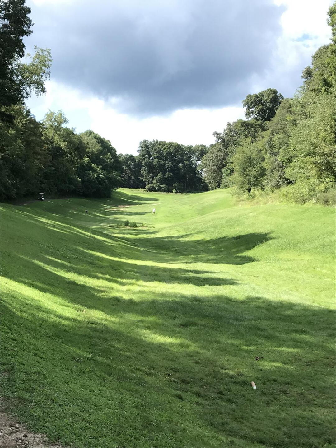11th fairway - feels as if it were cut by a glacier! (Photo submitted by Nashukie on 11/28/2021)