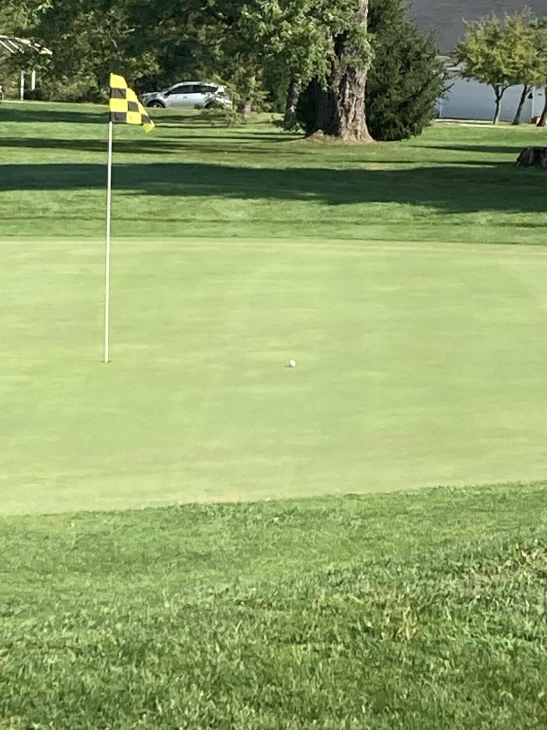 That close to a double eagle on hole #3 (Photo submitted by 12boneman on 03/27/2023)