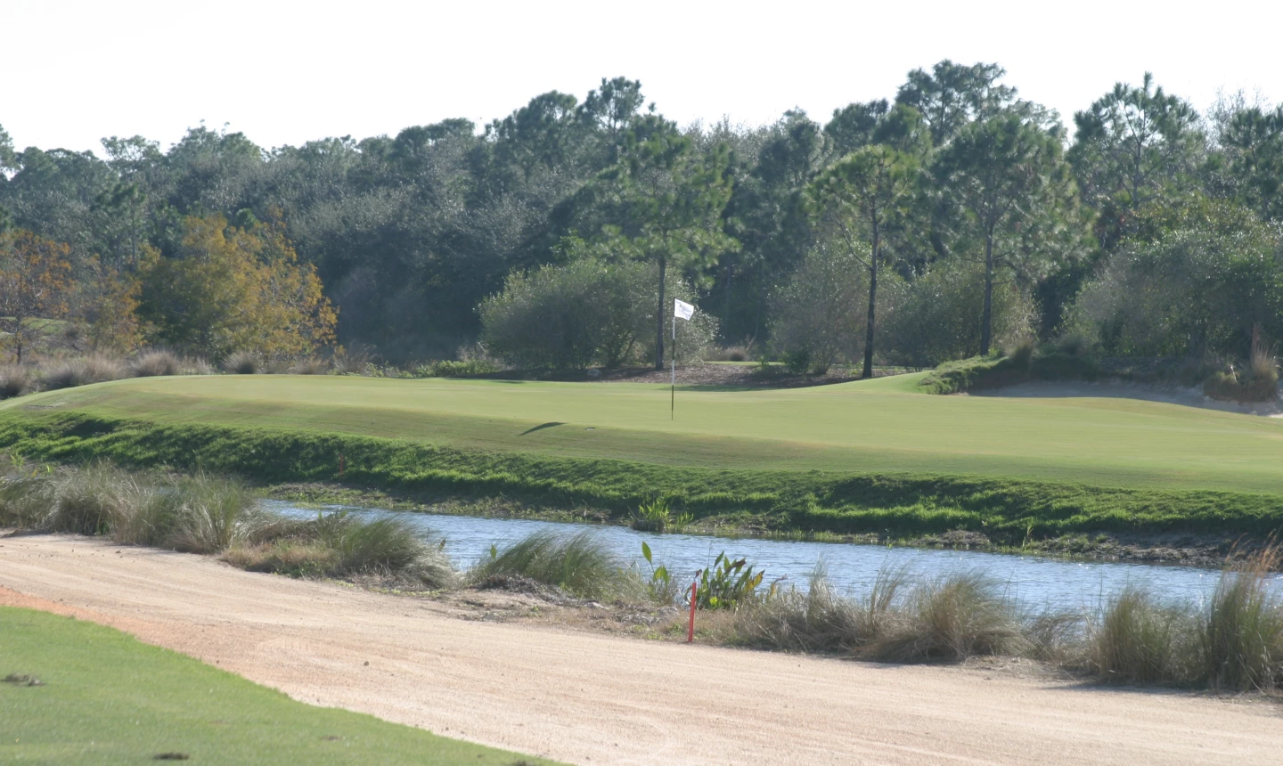 Tiburon Golf Club - Black course - 9th green