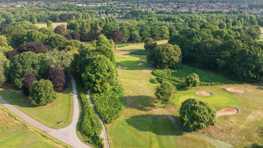 Wollaton Park GC: Aerial