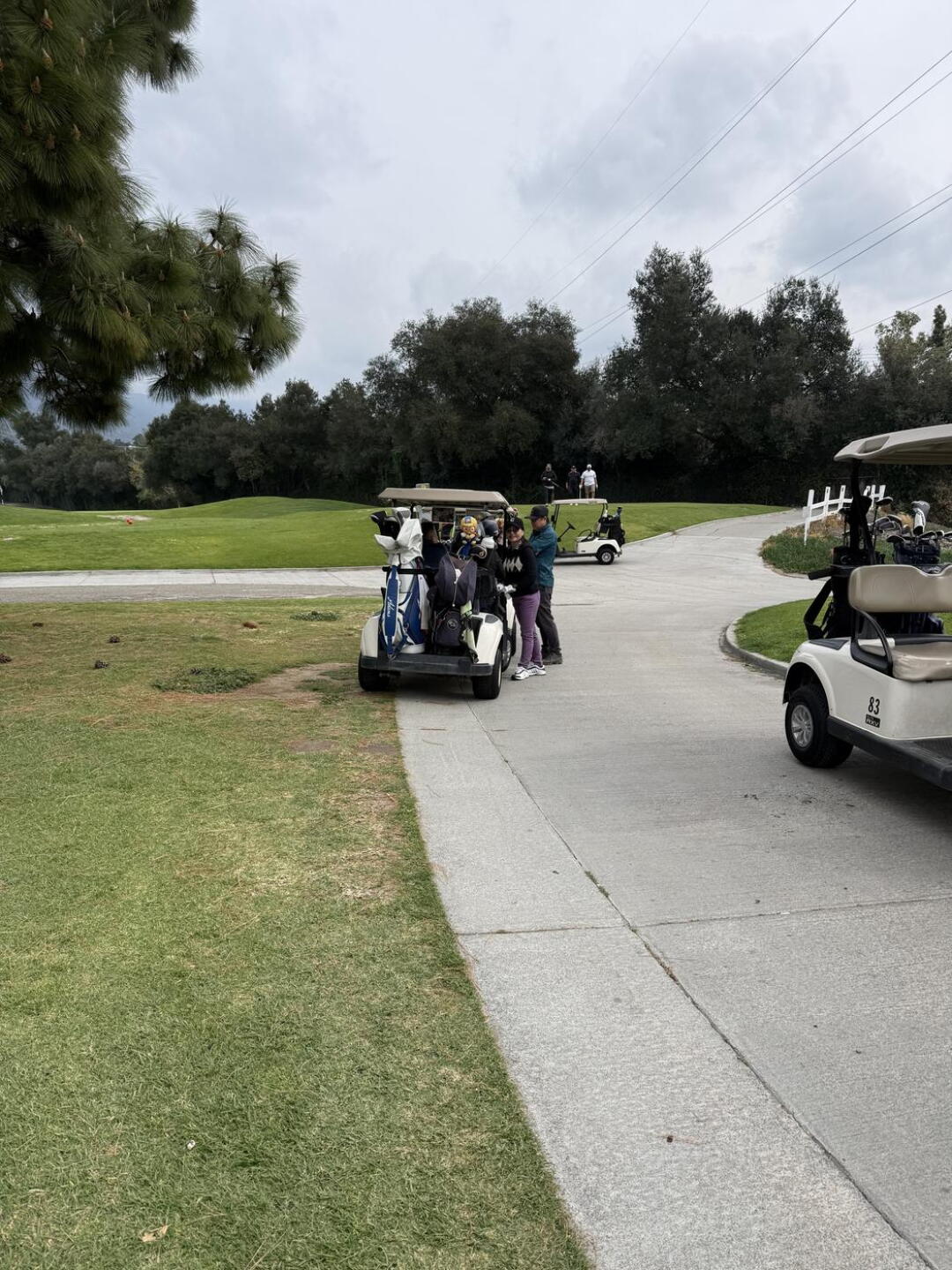 3 groups on hole 5 (Photo submitted by u907117592 on 02/15/2026)