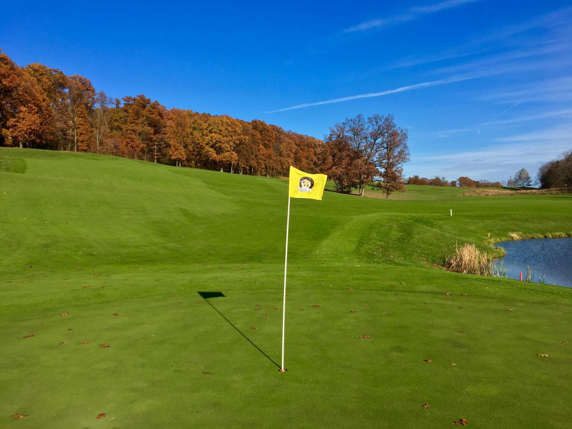 From behind green on par-4 eighth hole (Photo submitted by BrandonWebb on 11/09/2018)