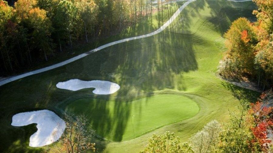 Williamsburg National GC: aerial view