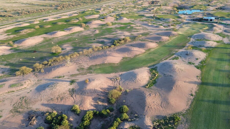 Desert Springs Ranch GC: Aerial