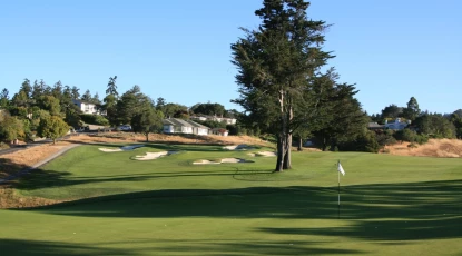 Pasatiempo Golf Club in Santa Cruz - holes 2 and 3