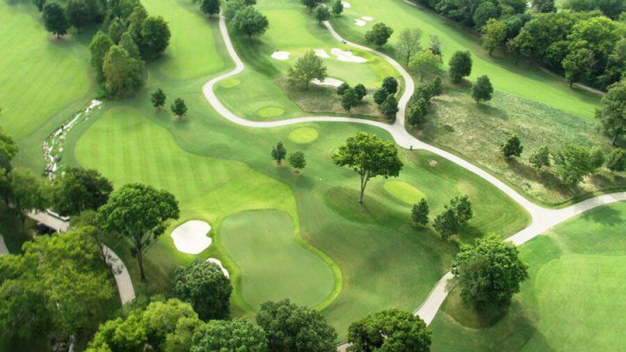 Richland CC: Aerial view