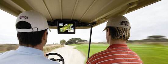 If I'm going to ride during a round of golf, I might as well be maximally informed. (ClubCar)