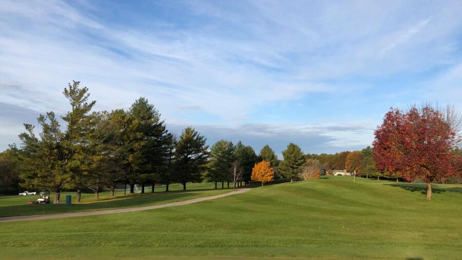 Lake Carroll - fall colors
