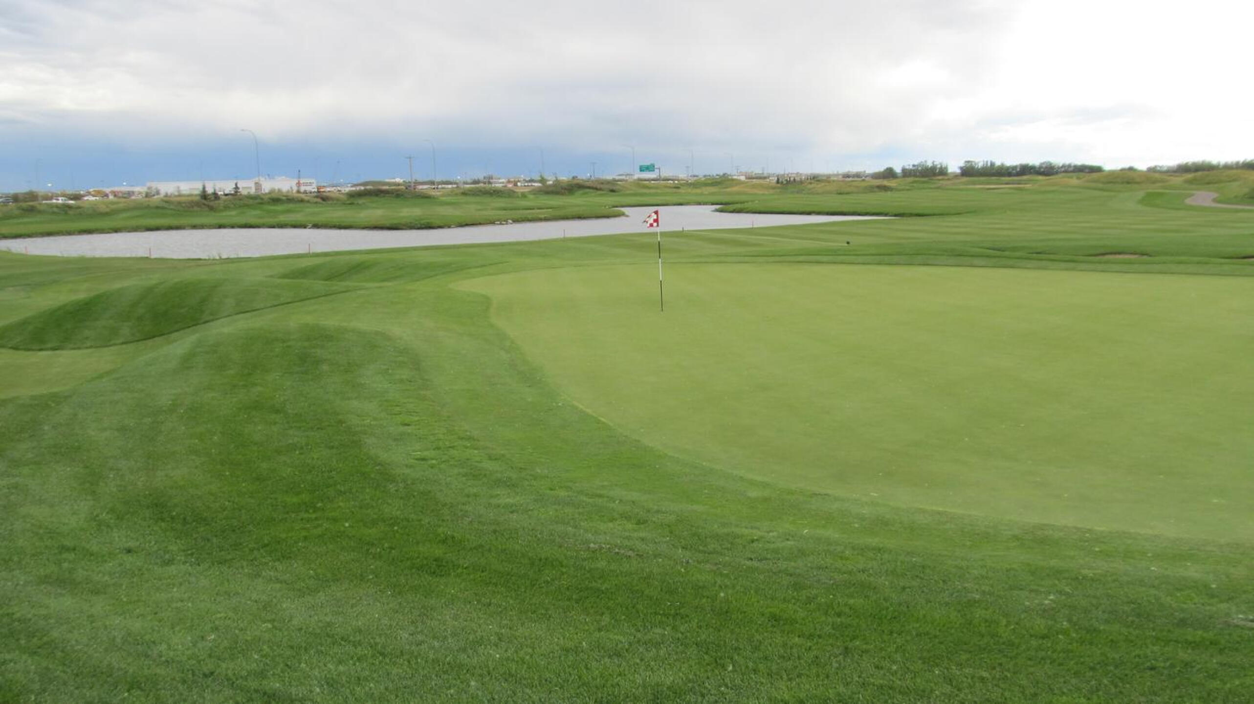 RedTail Landing GC, Hole 13, Par 4, 381 yds (Photo submitted by DYakimec on 03/19/2016)