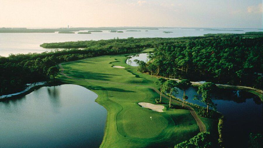 Bonita Bay Club: Aerial view