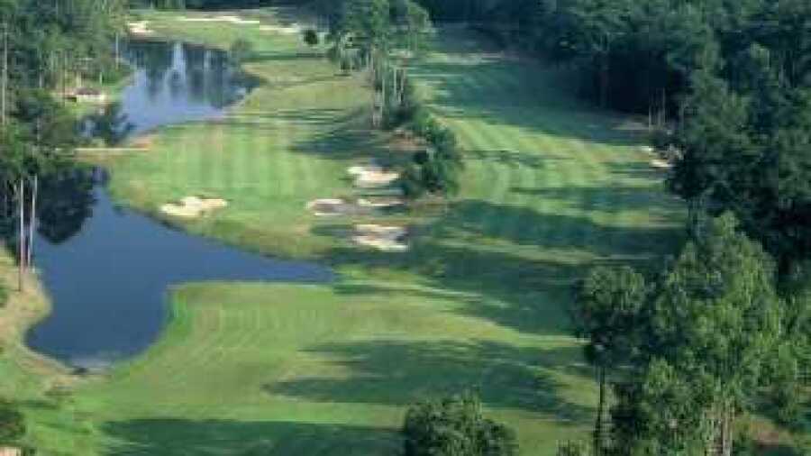 The Bluffs on Thompson Creek: Aerial view