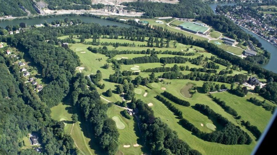 Golf De Rougemont: Aerial view