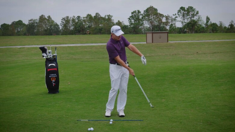 Pitch Shot Trajectories - Tee Tells Drill