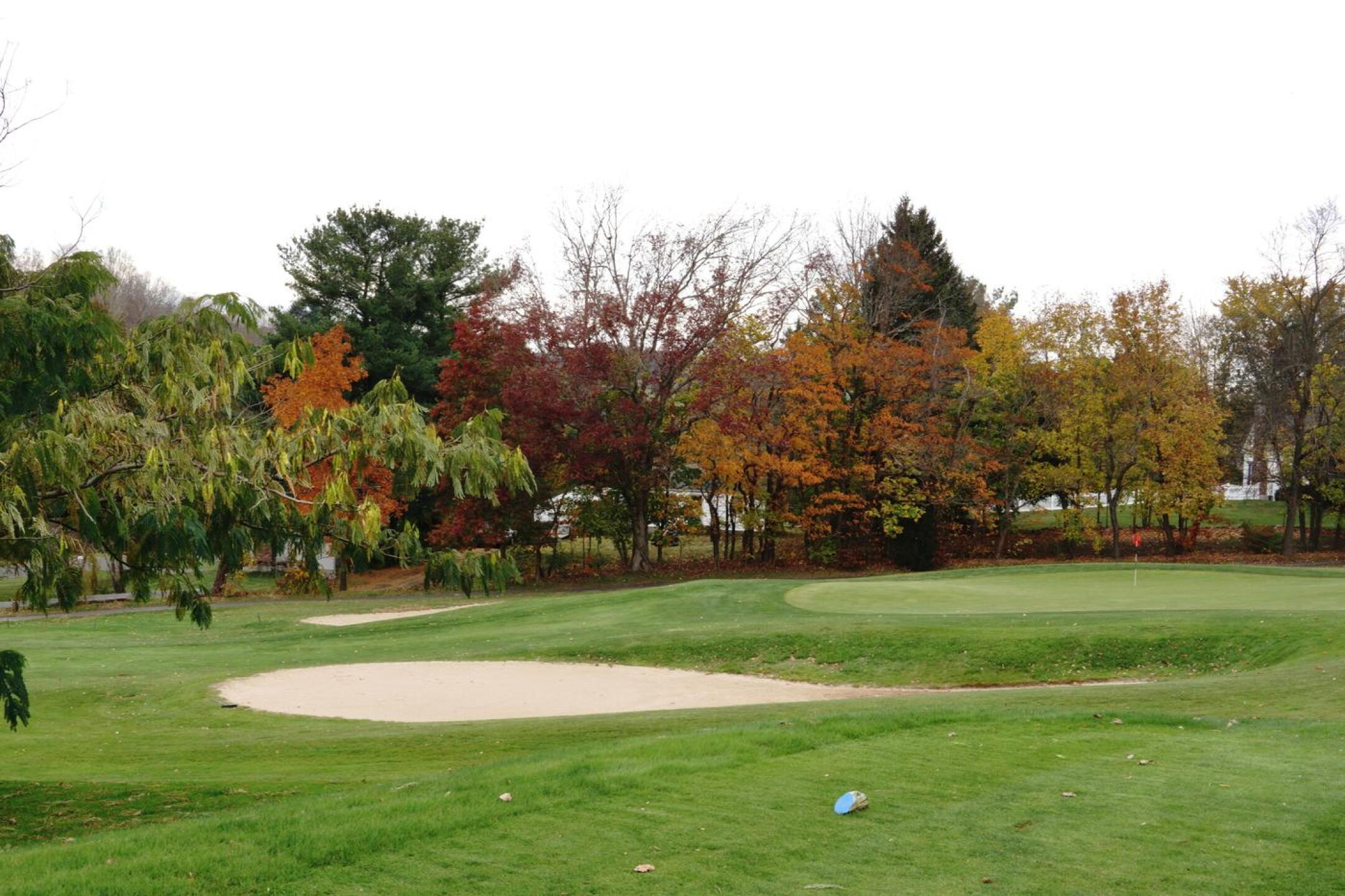 A view of the first green. (Photo submitted by AptlyLinked on 11/07/2023)